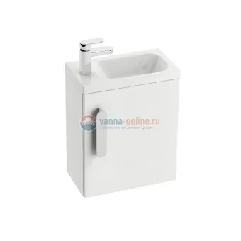 Тумба под минираковину Ravak Chrome SD 400, 40 см, без дверки, белая