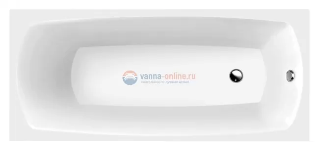 Ванна из искусственного камня Marmo Bagno Элза 180x75 см