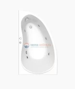 Ванна гидромассажная Bas Алегра (Alegra) L/R 150 х 90 см