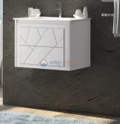 Тумба под раковину Opadiris Smile Луиджи 70 см, 00-00000541, подвесная, белый матовый Тумба под раковину Opadiris Smile Луиджи 70 см, 00-00000541, подвесная, белый матовый