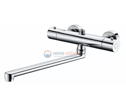 Смеситель для ванны WasserKRAFT Berkel 4822L Thermo, термостатический