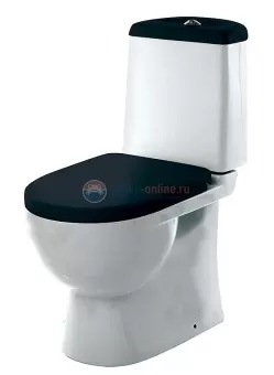 Напольный унитаз Sanita Luxe Best Color Black BSTSLCC06100522 крышка микролифт