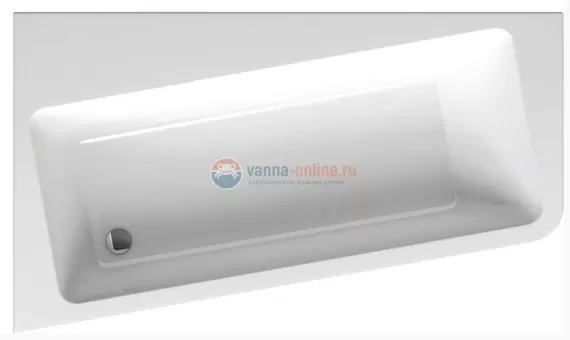 Акриловая ванна Ravak 10° угловая, правая 170 х 100 см, белая, C821000000