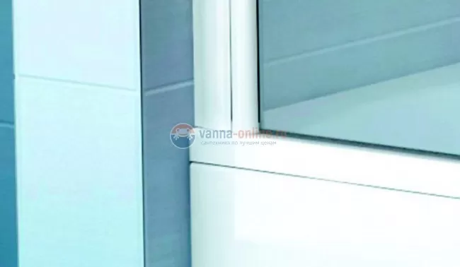 Неподвижная стенка Ravak Supernova PSS-90 белая, грейп 94070100ZG Неподвижная стенка Ravak Supernova PSS-90 белая, грейп 94070100ZG