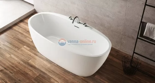 Ванна акриловая BelBagno BB404-1500-800, 150 х 80 см