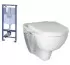 Инсталляция Grohe с унитазом Villeroy&Boch O.novo 5660 HR01, сиденье микролифт, комплект