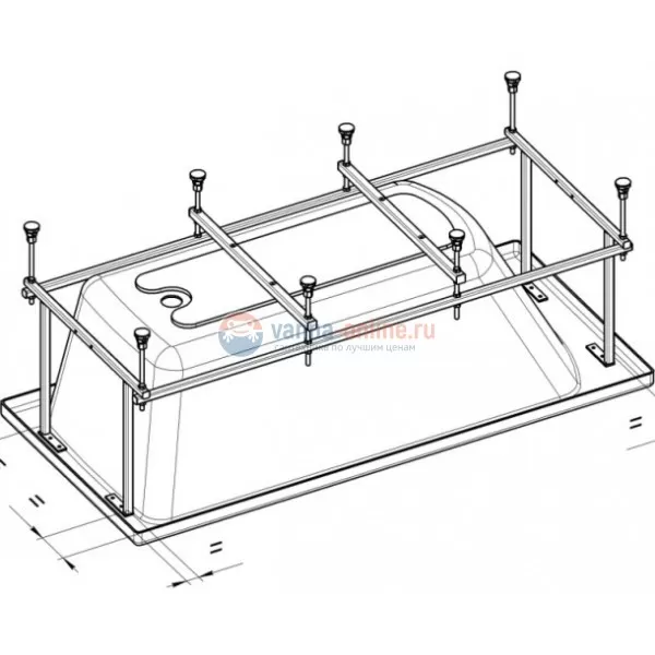 Акриловая ванна Roca Sureste 150x70 ZRU9302778 Акриловая ванна Roca Sureste 150x70 ZRU9302778
