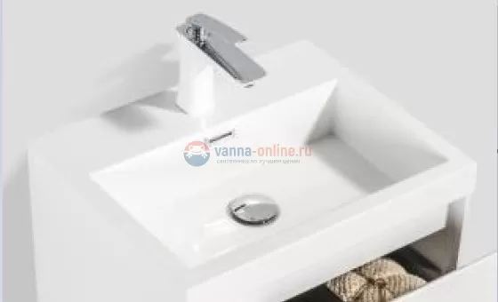 Раковина Belbagno BB-500-PM-LVB 50 см искусственный мрамор, белая
