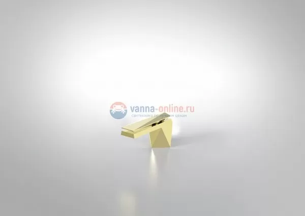 Смеситель Bravat Diamond F118102G-ENG для раковины, золото