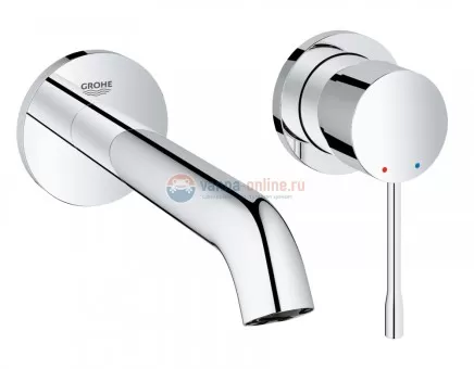 Смеситель для раковины Grohe Essence 19408001 настенный встраиваемый