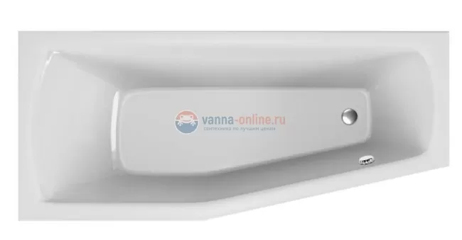 Ванна акриловая Relisan Aquarius, 170 х 70 см, правая