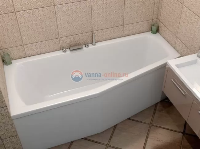 Ванна акриловая Relisan Aquarius, 170 х 70 см, правая