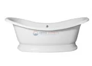 Ванна из литьевого мрамора Astra-Form Мальборо 189 х 87 см, белый Ванна из литьевого мрамора Astra-Form Мальборо 189 х 87 см, белый