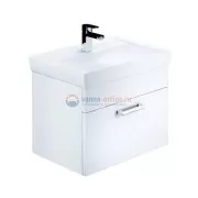Тумба с раковиной Iddis New Mirro NMIR60Wi95K 60 см подвесная, белая