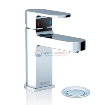 Смеситель для раковины Ravak Chrome CR 011.00 с донным клапаном
