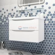 Тумба под раковину Opadiris Smile Элеганс 80 см, Z0000014969, подвесная, белый матовый Тумба под раковину Opadiris Smile Элеганс 80 см, Z0000014969, подвесная, белый матовый