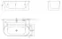 Ванна акриловая BelBagno BB409-1700-800, 170 х 80 см