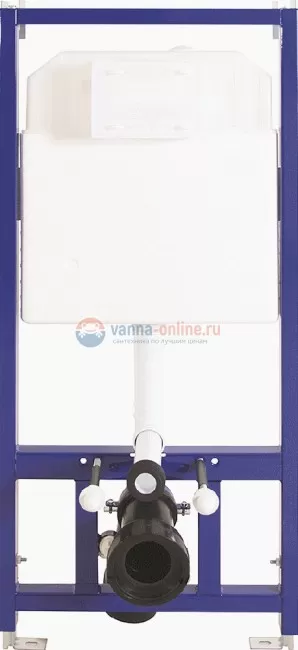 Инсталляция Berges Wasserhaus NOVUM L3 040213 для подвесного унитаза в комплекте с кнопкой Инсталляция Berges Wasserhaus NOVUM L3 040213 для подвесного унитаза в комплекте с кнопкой