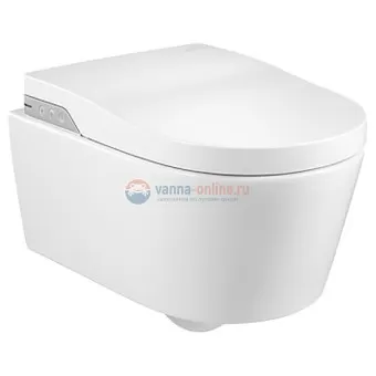 Электронный унитаз Roca In-Wash Inspira 803060001 безободковый с электронной крышкой-биде (7.8030.6.000.1)