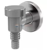 Сифон для стиральной машины Alcaplast APS1, наружный, хромированный