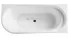 Ванна акриловая BelBagno BB410-1500-780-L/R, 150 х 80 см