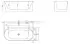 Ванна акриловая BelBagno BB409-1500-800, 150 х 80 см