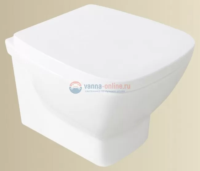 Подвесной унитаз BelBagno Lago BB128CH, безободковый