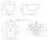 Подвесной унитаз BelBagno Lago BB128CH, безободковый