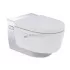 Электронный унитаз Geberit Aquaclean Mera Classic 146.204 11.1 подвесной, безободковый и крышка-биде, альпийский белый