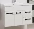 Тумба под раковину Акватон Диор 80, 1A167801DR010, белая