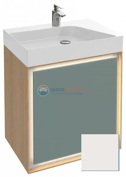 Тумба под раковину Jacob Delafon Rythmik Pure 65 см EB1770-M49, цвет белый матовый