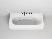 Ванна Salini Fabia 170 х 75 x 60 см, из материала Sapirit, белая глянцевая 102611G