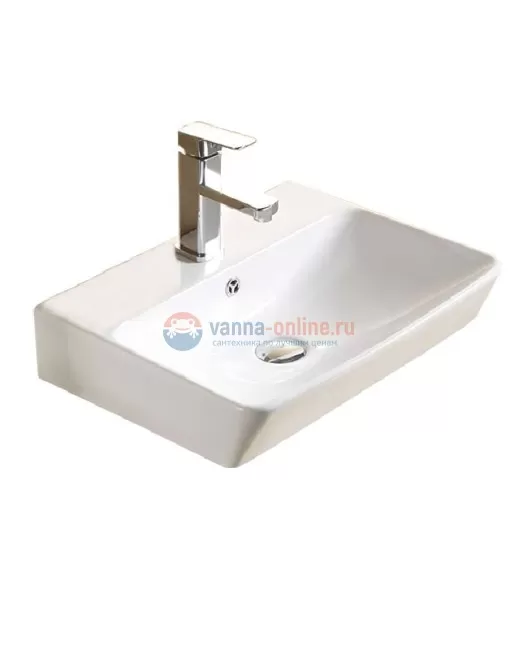 Тумба Comfortу Прага-60 дуб белый с серой столешницей, с раковиной PZ-6068 Тумба Comfortу Прага-60 дуб белый с серой столешницей, с раковиной PZ-6068