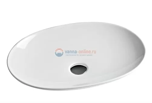 Раковина ArtCeram La Fontana LFL001 01;00, овальная белая