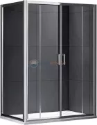 Душевой уголок Gemy Victoria S30192B-A85, 160 х 85 х 190 см, стекло прозрачное