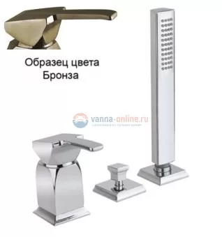 Смеситель Cezares Legend BDM-02 цвет бронза