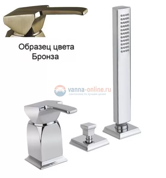 Смеситель Cezares Legend BDM-02 цвет бронза