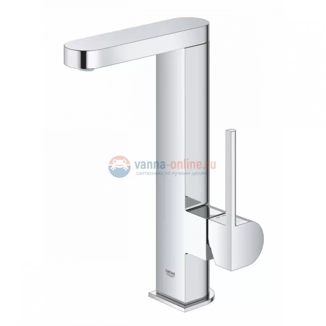 Смеситель однорычажный Grohe Plus 23843003 для раковины, со сливным гарнитуром, выдвижной излив