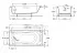 Акриловая ванна Roca BeCool 170x80 с ручками ZRU9302852