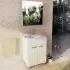 Тумба Comforty Чезана 60 белый глянец с раковиной Comforty Eggo 60/Next 60