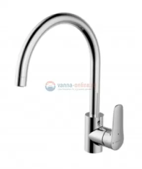 Смеситель Bravat Source F7173218CP-ENG для кухонной мойки, хром