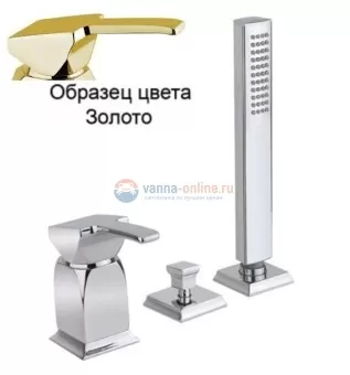 Смеситель Cezares Legend BDM-03/24 цвет золото