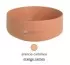 Раковина ArtCeram Cognac Countertop COL003 13; 00, накладная, цвет - arancio cammeo (оранжевый камео), 55 х 35 х 14,5 см
