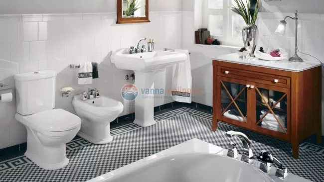 Крышка-сиденье Villeroy&Boch Hommage 8809 S1R1, с функцией Quick Release и Soft Closing, крепления из нержавеющей стали Крышка-сиденье Villeroy&Boch Hommage 8809 S1R1, с функцией Quick Release и Soft Closing, крепления из нержавеющей стали