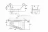 Акриловая ванна Roca Hall Angular 150x100 R, ZRU9302865