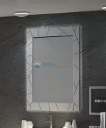 Зеркало Opadiris Smile Луиджи 70 см, 00-00000542, настенное, серый матовый Зеркало Opadiris Smile Луиджи 70 см, 00-00000542, настенное, серый матовый