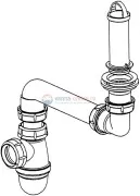 Слив для раковины Jacob Delafon E6050-CP, хром Слив для раковины Jacob Delafon E6050-CP, хром