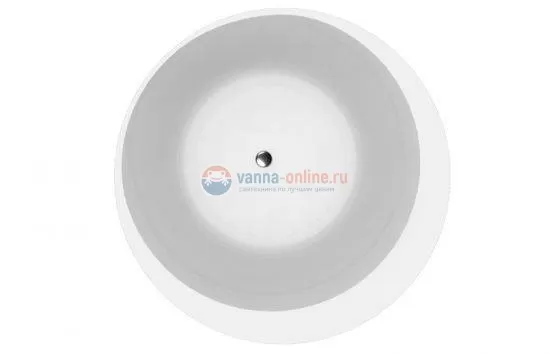 Ванна акриловая Vayer Boomerang 160.160.045.1-5.0.3.0, D 160 х 160 см, без панели