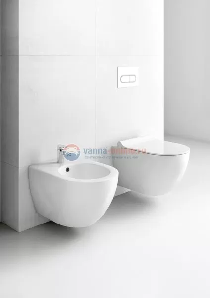 Биде Ravak Uni Chrome X01517, подвесное Биде Ravak Uni Chrome X01517, подвесное