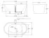 Ванна акриловая BelBagno BB71-1500, 150 х 75 см